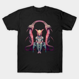 Reptilian Alien Queen T-Shirt